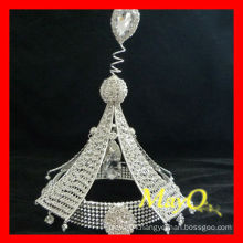 New design Diamond full round pageant crowns, prince crown, kings crowns for sale